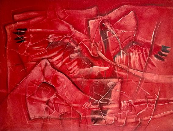 red bird art