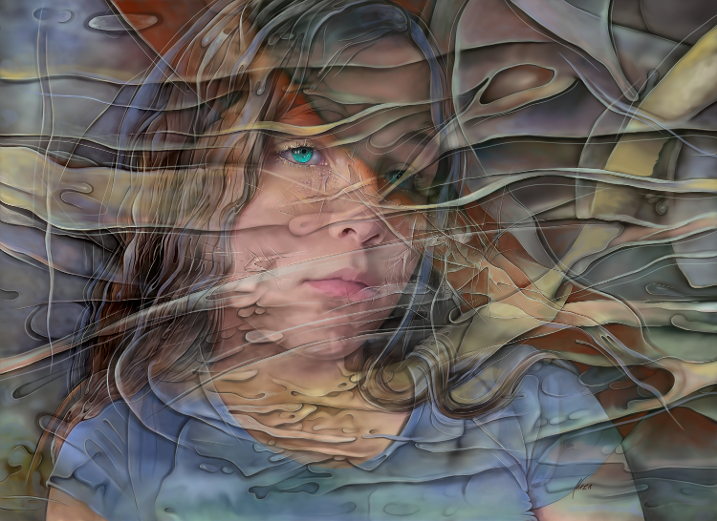 portrait contemporary artwork