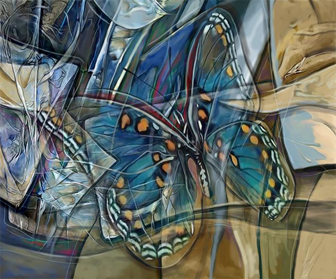 Butterfly artwork