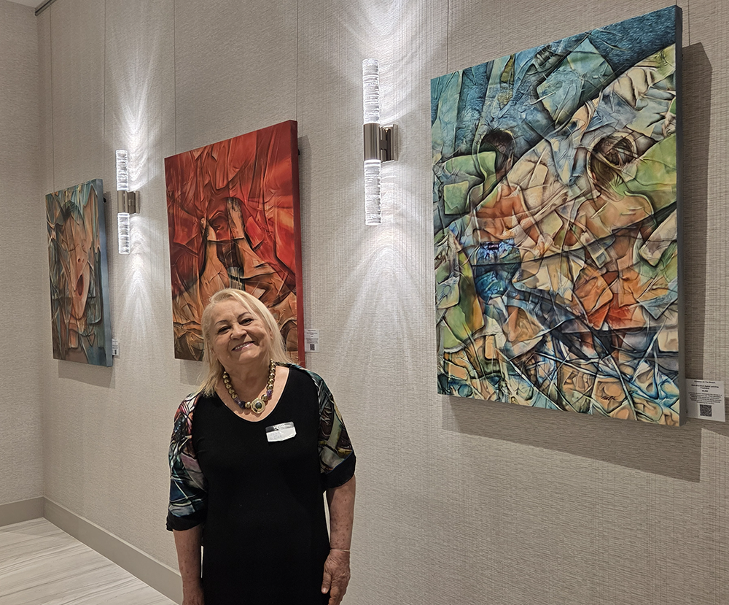 Art exhibition in Las Olas Fort Lauderdale